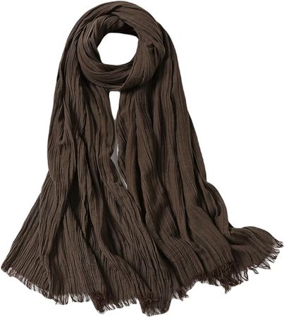 Achillea Soft Silky Reversible Paisley Pashmina Shawl Wrap Scarf w/ Fringes  (Dark Olive) at  Women's Clothing store