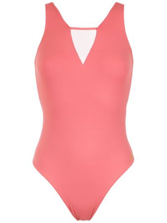 Brigitte panelled swimsuit pink M2323 - Farfetch