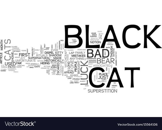black cat word - Google Search