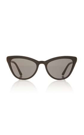 Prada Cat-Eye Frame Tortoishell Acetate Sunglasses