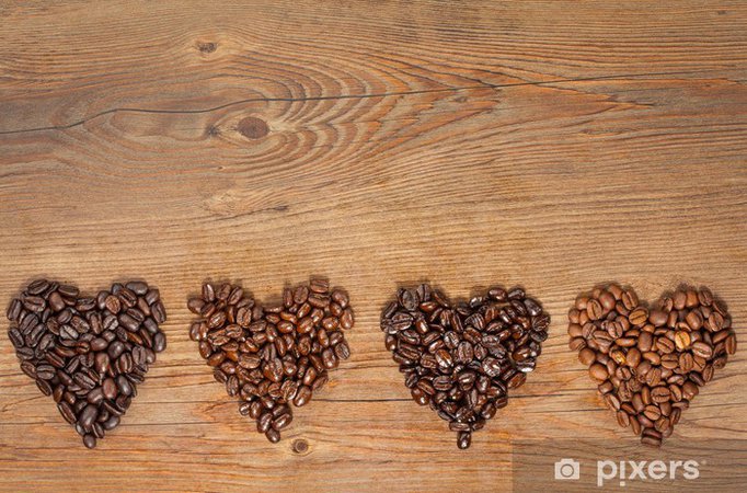 Coffee Bean Hearts 2