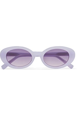 Elizabeth and James | McKinley oval-frame acetate sunglasses | NET-A-PORTER.COM