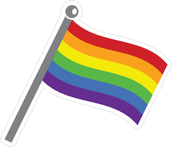 Gay Pride Stickers & Decals - LGBTQ Rainbow Stickers