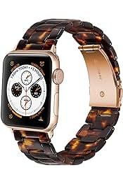 Amazon.com : brown apple watch resin band