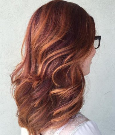 light copper hair
