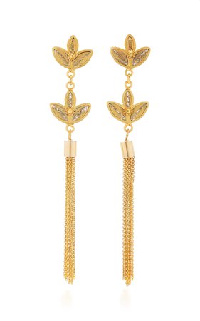 Pia 24K Gold Vermeil Earrings by Mallarino | Moda Operandi