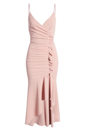 LNL Side Ruched Gown | Nordstrom