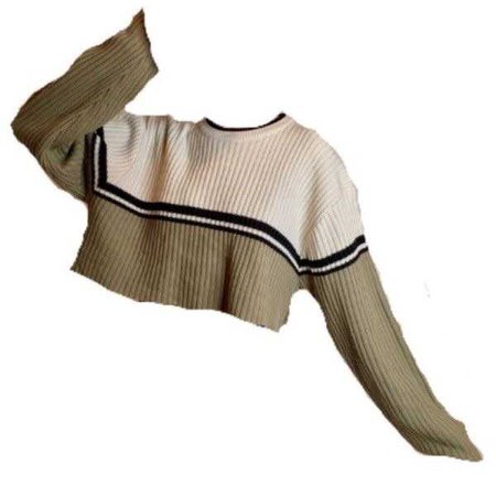 stripe 90s grunge sweater
