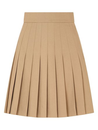 Dolce & Gabbana Short Pleated Cotton Skirt - Farfetch