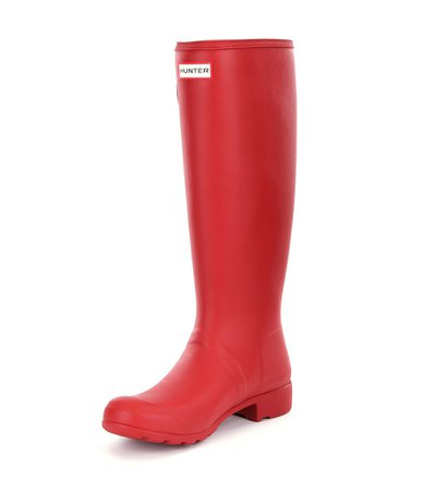 Hunter Women's Original Matte Tour Buckle Strap Rain Boots | Dillards
