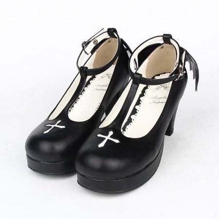 Bat-Winged Lolita Shoes