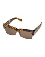 Le Specs Luxe Impromptus Oval Acetate Sunglasses | Neiman Marcus