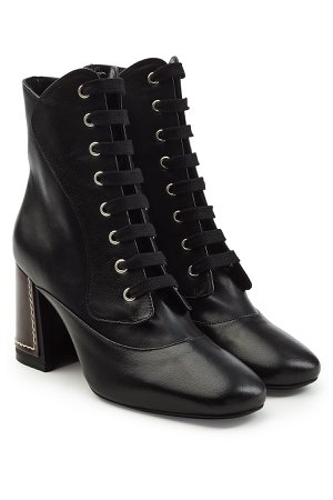Leather Ankle Boots Gr. EU 40