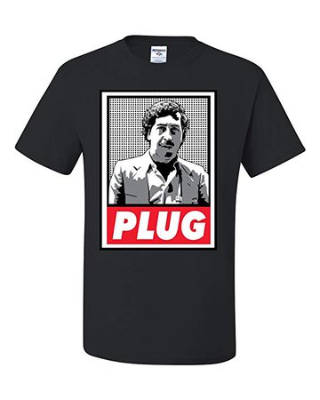 Amazon.com: Wild Bobby Pablo Escobar Plug Cocaine Cowboys Narcos Tee Graphic Unisex T-Shirt: Clothing