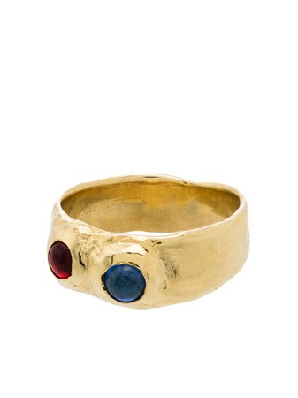 Mondo Mondo Felt stone-embellished ring gold JA0001FE03 - Farfetch