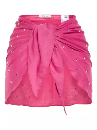Oséree crystal-embellished Mini Skirt - Farfetch