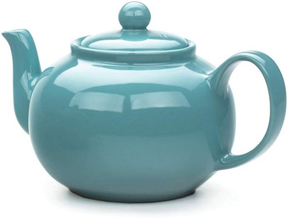 RSVP Stoneware Teapot, Turquoise: Amazon.ca: Kitchen & Dining