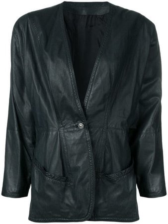 Versace '80s Leather Jacket