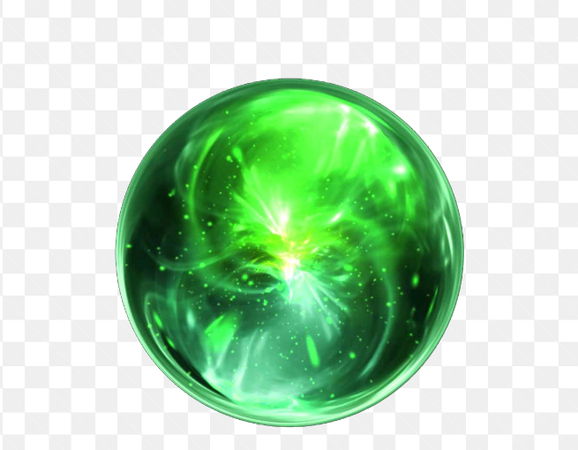 green orb