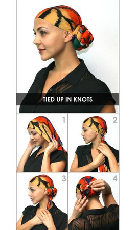 How to Tie a Headscarf | Jon Renau Blog