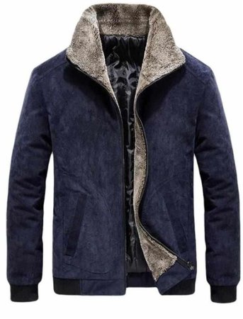 Dark Blue Winter Jacket