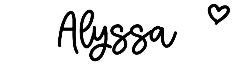 Alyssa - Click Baby Names