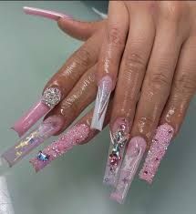 xxl pink nails - Google Search