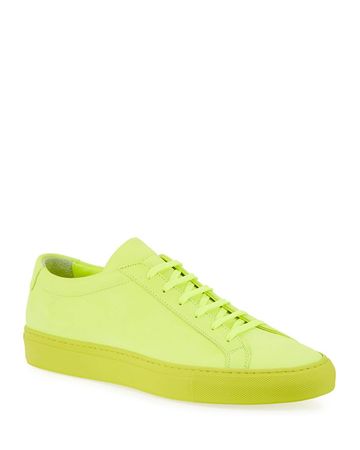 Common Projects Achilles Low Fluo Low-Top Sneakers