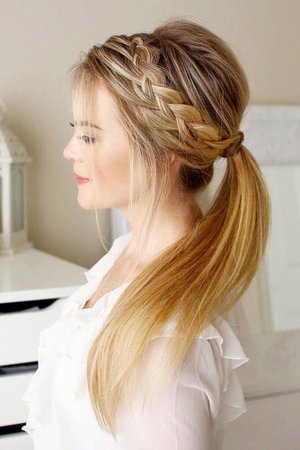 24 Easy Long Hairstyles For Valentine's Day | Hair and Makeup | Easy hairstyles for long hair, Long hair styles, Brai
