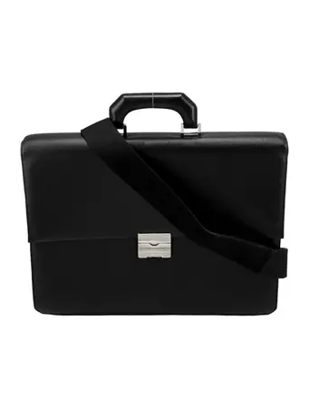 Bally Leather Briefcase - Black Briefcases, Bags - WB259360 | The RealReal
