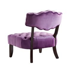 Inspired Home Velvet Accent Chair Glam