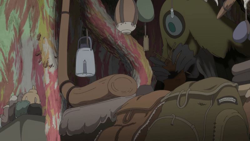 Market   Made in Abyss village