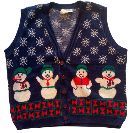 Christmas sweater vest