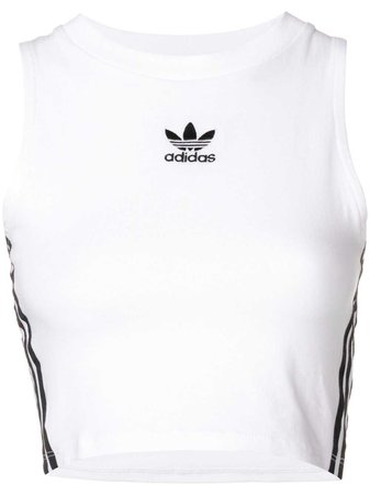 Adidas Cropped Tank Top - Farfetch