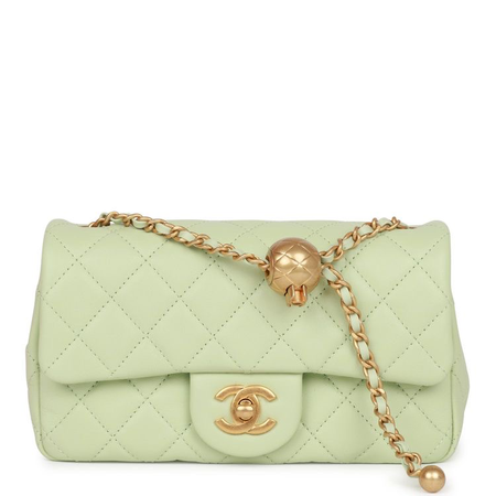green Chanel bag