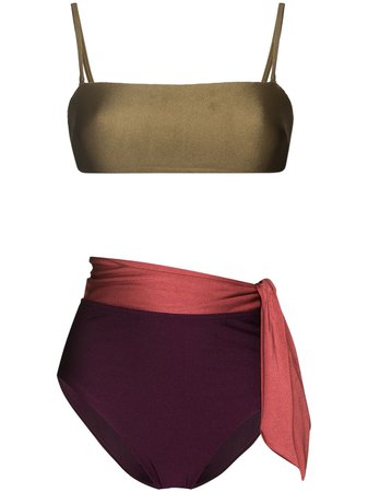 ZIMMERMANN Rosa scarf-tie Bikini Set - Farfetch
