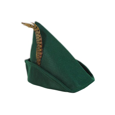 Beistle 60342 Felt Robin Hood Hat, One Size, Multicolor [1540998960-229489] - $8.30