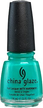 China Glaze Nail Lacquer - Turned Up Turquoise
