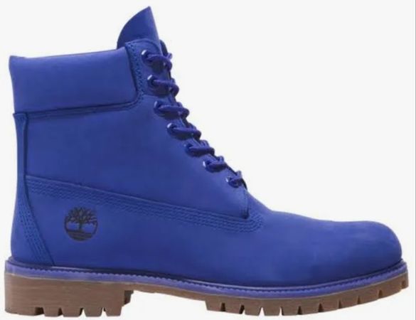 Blue Timberland Boots