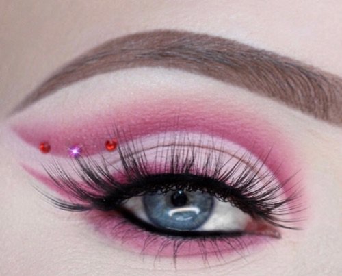 pink candy eye makeup