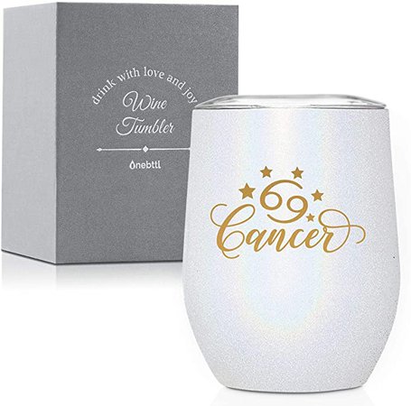 Amazon.com | Onebttl Zodiac Gemini Astrology Sign Stainless Steel Insulated Tumbleres, Unique May June Birthday Gifts, Constellation Gifts for Women, Girl, Friend, Familiar, Wife - for Birthday, Christmas: Wine Glasses