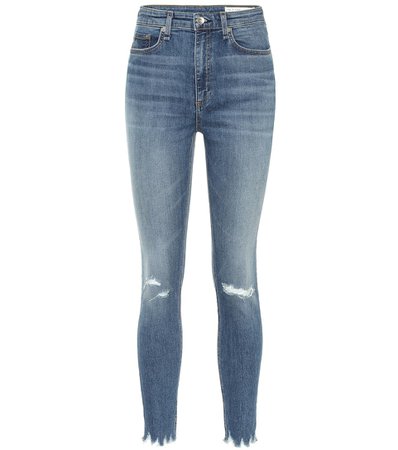 Rag & Bone - Nina high-rise skinny jeans | Mytheresa