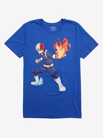 My Hero Academia Todoroki Ice & Fire T-Shirt