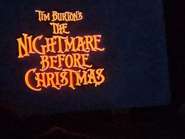 the nightmare before Christmas