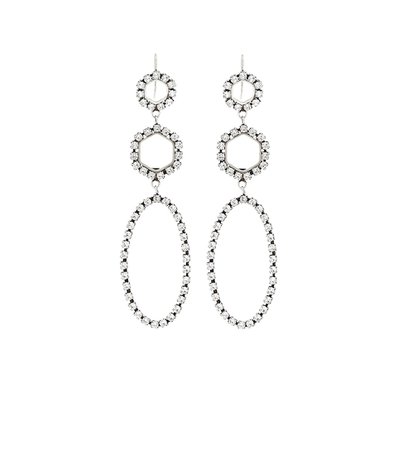 Isabel Marant - Crystal-embellished earrings | Mytheresa