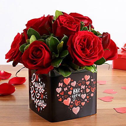 Valentine Roses Online | Send Roses for Valentine's Day - Ferns N Petals