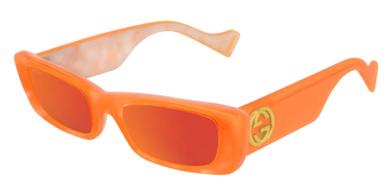 Orange Gucci Glasses