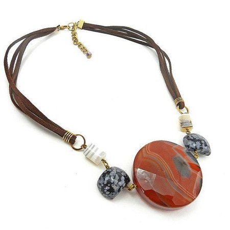 rust agate jewelry sets - Google Search