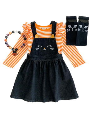 toddler girl kitty outfit
