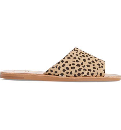 leopard slide sandals | Dolce Vita